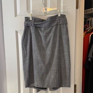 Ann Taylor Charcoal Pencil Skirt